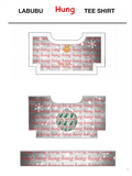 t-shirt "hung"